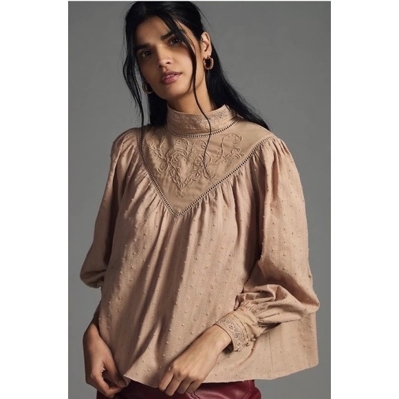 NWT Hunter Bell Wells Blouse Sz XS - Picture 7 of 13